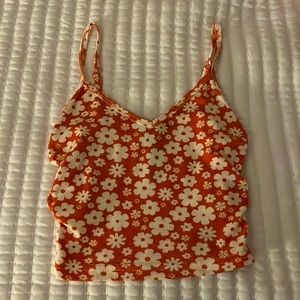 forever 21 flower tanktop